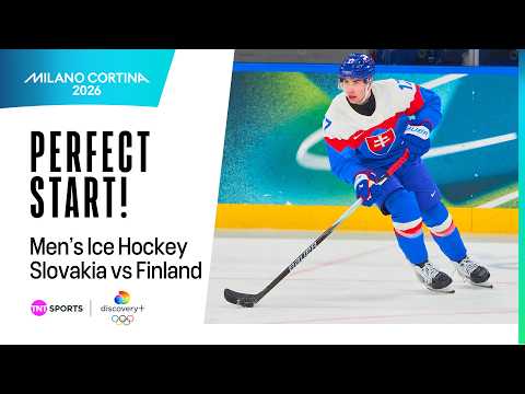 PERFECT START 👏 | Slovakia vs Finland: Men's Ice Hockey | Winter Olympics 2026