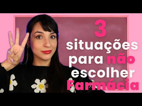 Quando NÃO aconselho fazer Fármacia na faculdade | Guia do Estudante de Farmácia #20 | Flavonoide