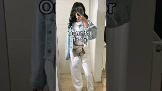 Outfits for 13-15 teen girl#aesthetic #cute #fashion