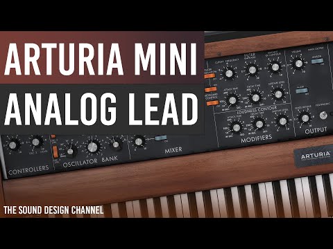 Arturia Mini V3 | Analog Lead Overtones | Melodic Techno Sound Design (Bodzin, Rodriguez Jr.)