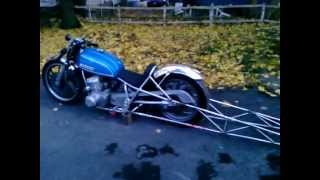 preview picture of video 'Suzuki GT750 Dragbike'