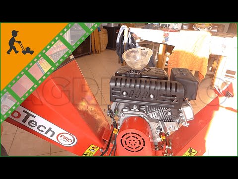 GeoTech PCS70L high-quality garden shredder - 7 HP Loncin petrol engine - Customer's video