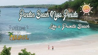 preview picture of video 'Pandan Beach - Secret Beach Nusa in Penida Bali'