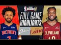 PISTONS at CAVALIERS | NBA IN-SEASON TOURNAMENT ? | FULL GAME HIGHLIGHTS | November 17, 2023