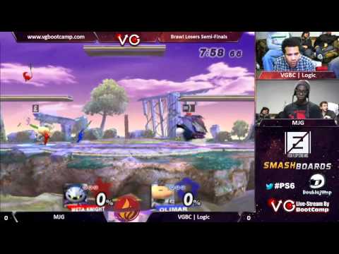 Phoenix Saga 6 - MJG (Meta Knight) Vs. Logic (Olimar) - Losers Semis - SSBB