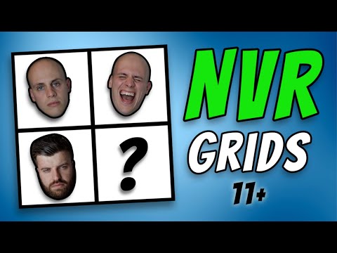 11+ Non-verbal Reasoning: How To Solve GRID Questions