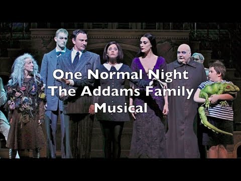 The Addams Family Musical - One Normal Night Lyrics