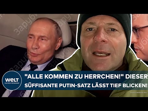 UKRAINE-KRIEG: "Alle kommen zu Herrchen!" Dieser Satz von Wladimir Putin lässt tief blicken!