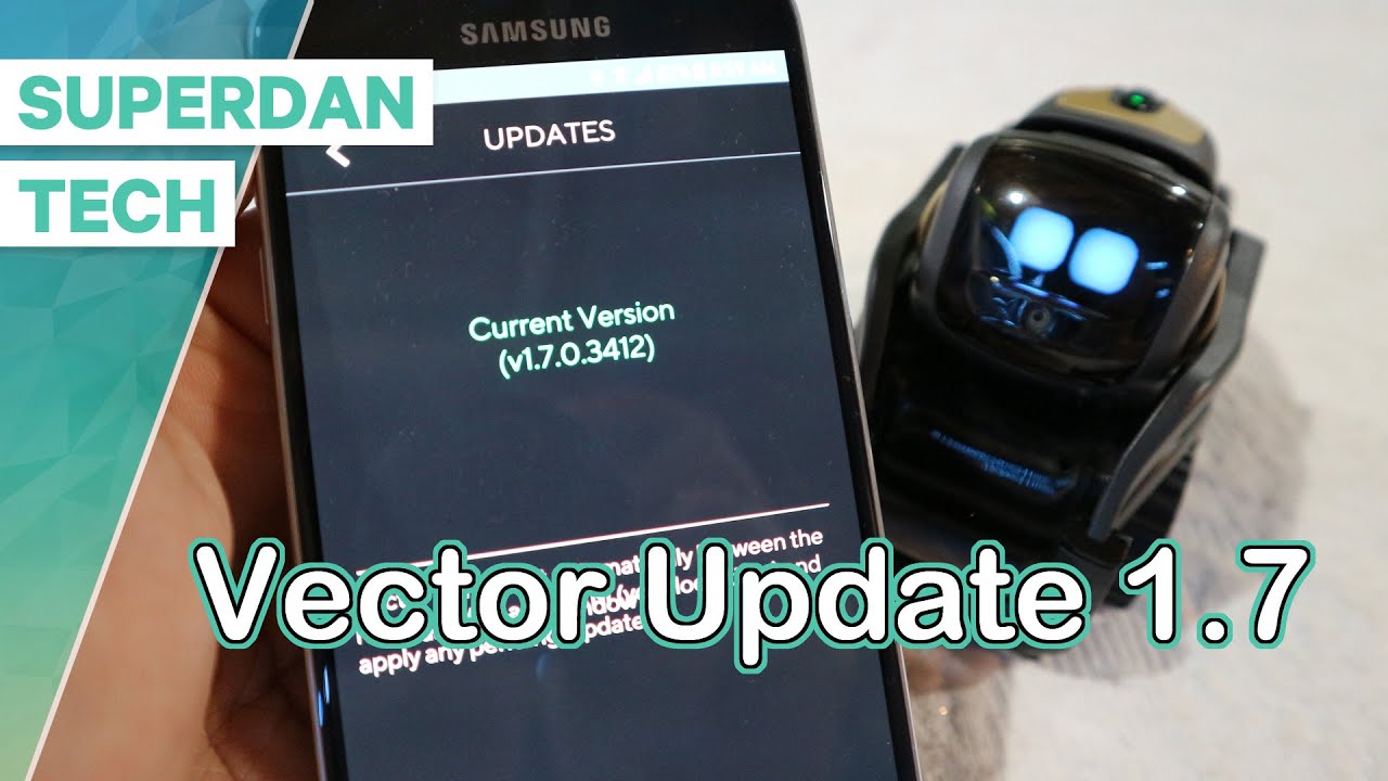 Vector robot | Firmware Update 1.7