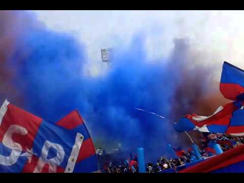 "Banderazo los de abajo" Barra: Los de Abajo • Club: Universidad de Chile - La U