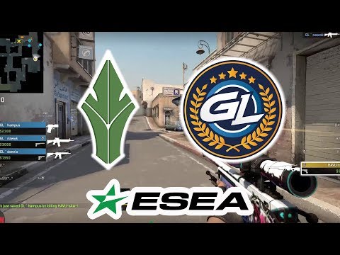 HAVU vs GamerLegion Highlights - ESEA * Dust2