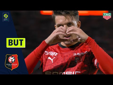 But Adrien HUNOU (18' - STADE RENNAIS FC) STADE RENNAIS FC - ANGERS SCO (1-2) 20/21