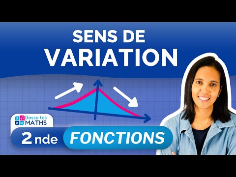 SENS DE VARIATION D'UNE FONCTION