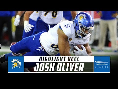 Josh Oliver San Jose State Football Highlights - 2018 Season | Stadium