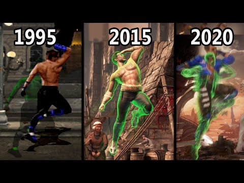 Evolution of Johnny Cage's Shadow Uppercut (1995-2020)