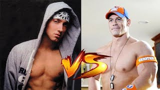 Eminem vs John Cena Transformation 2018 - Who is better?- CNews
