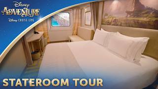 Disney Adventure – Deluxe Inside Stateroom with Reef View | Disney Cruise Line