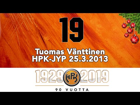 Joulukalenteri #19: Tuomas Vänttinen