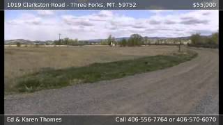 preview picture of video '1019 Clarkston Road Three Forks MT 59752'