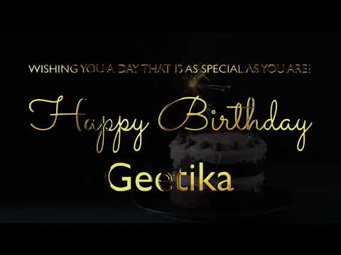 Happy Birthday Geetika