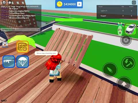 Building a base in Foblox!