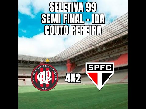 Seletiva 99 - Semi finais (ida) - Atlético 4x2 São Paulo