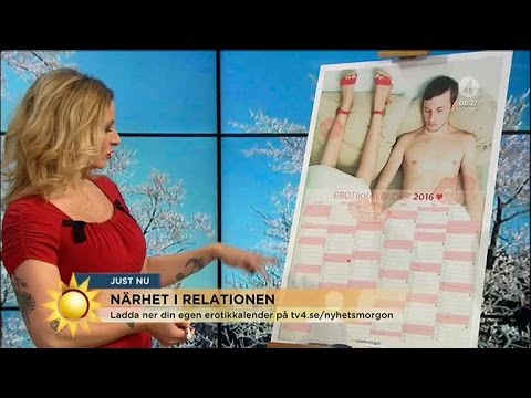Gör egen erotikkalender - få kärlekslivet att blomstra - Nyhetsmorgon (TV4)