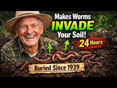 This $2 Formula Makes Worms INVADE Your Soil Within 24 Hours — Buried Since 1939