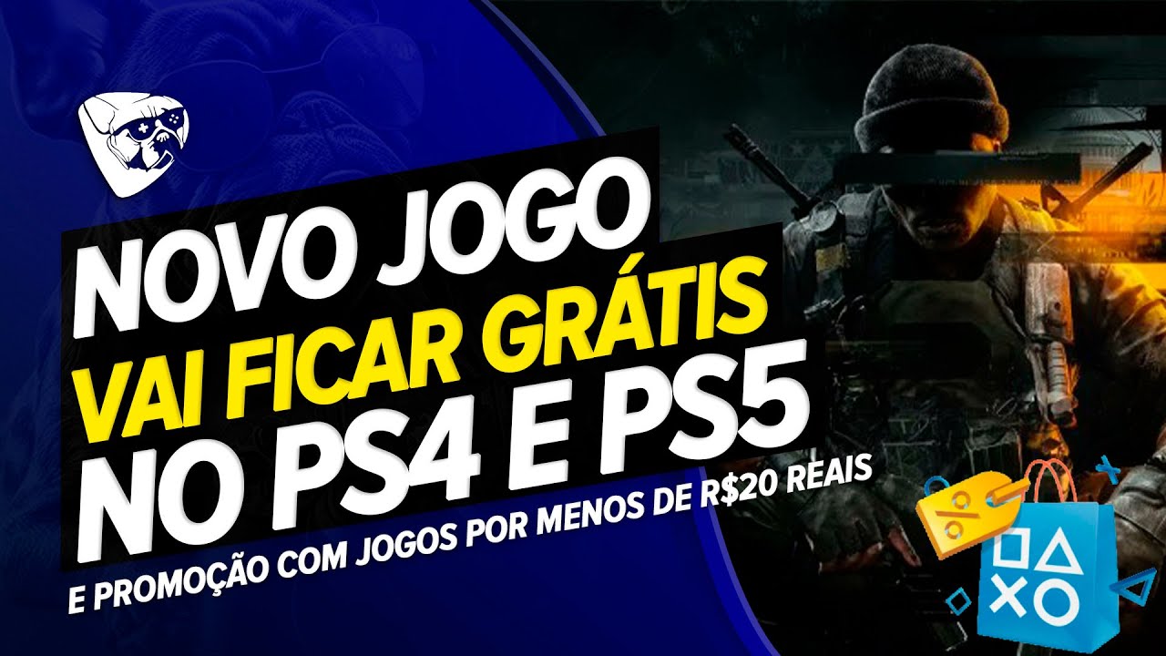 OPA! JOGO PAGO Vai Ficar GRÁTIS NO PS4 e PS5! E PROMOÇÃO COM JOGOS Por MENOS De R$20 REAIS