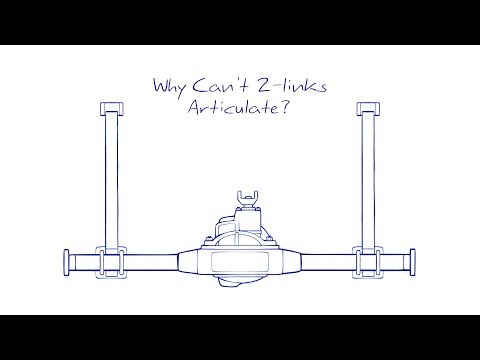 Why Does a 2-Link Rear Suspension Limit Articulation?