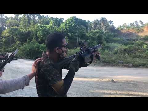 Ripple Effect XRGL40 40mm six shot revolver grenade launcher test fire | Philippine Army