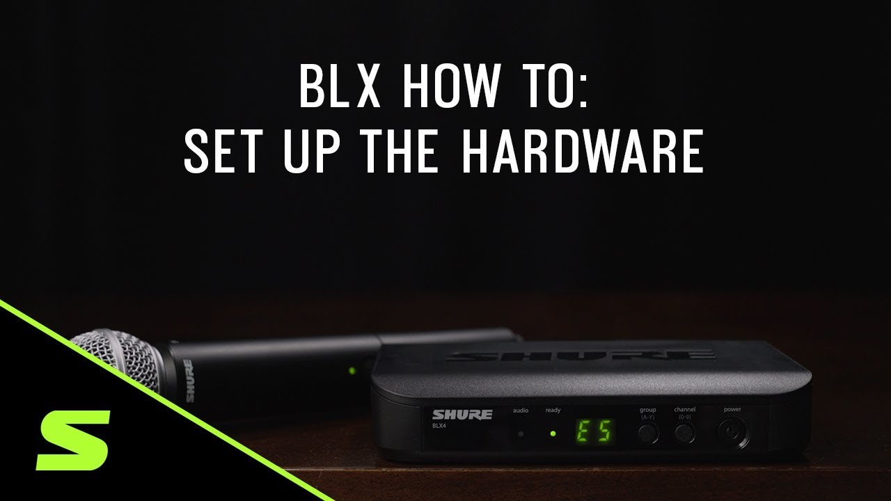 BLX - Wireless Microphone System - Shure Asia BLX - Wireless Microphone System - Shure Asia