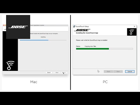 Bose SoundTouch App – Setup Using a Mac or PC