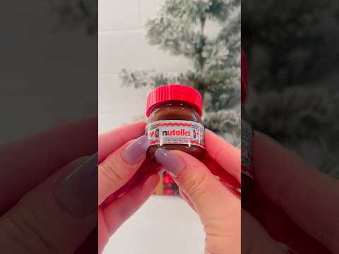 Mini Nutella from @fivebelow #miniature #mini #minibrands #nutella #fivebelow #toy