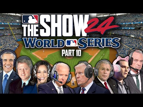 US Presidents Play MLB The Show 24  - WORLD SERIES SPECIAL (Part 10)