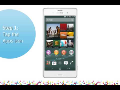 Sony Xperia Z3: Turn on/off data services