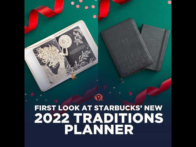 Snow white or coal black? The Starbucks 2022 planners are here!