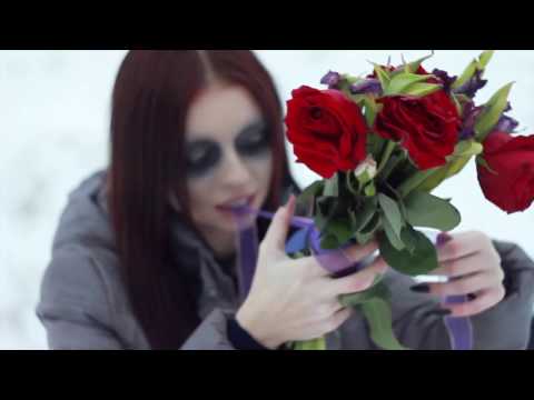 backstage girl in black