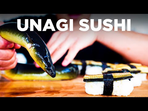 Sushi From A Live Eel