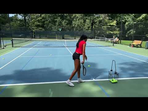 Tennis recruiting video