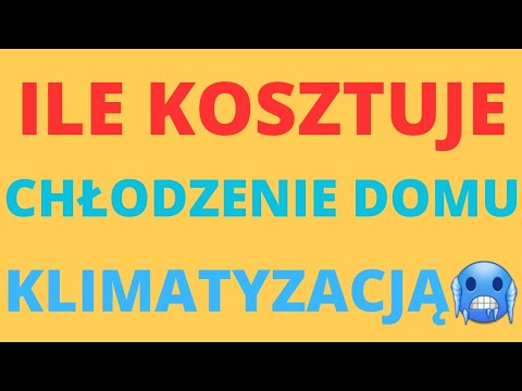 Ile kosztuje używanie klimatyzacji w domu. Klimatyzacja Tanio i Komfortowo.