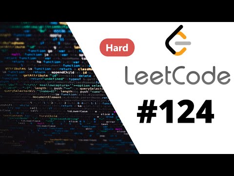 Subtitled Leetcode 124 Binary Tree Maximum Path Sum Java