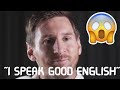 Lionel Messi speaking ENGLISH  / messi speaking english #shorts #messi