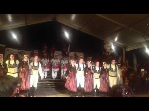 Bagad of Lann-Bihoue & Cercle of Croisty at the finale, 3rd Intl Festival of Papeete, 2012