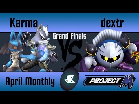 [PM] dB April 2017 Monthly - Karma (Lucario, Wolf) vs dextr (Meta Knight) - Grand Finals