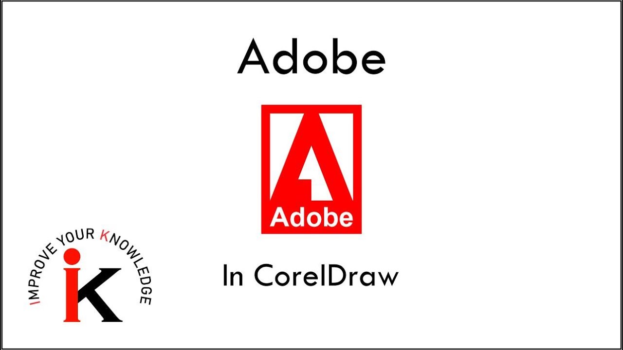 “CorelDRAW Tutorial: Creating an Adobe Logo