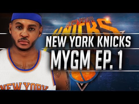 NBA 2K16 PS4 Knicks MyGM Ep.1- Getting Started!!