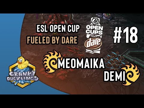 MeomaikA vs Demi - ZvZ | ESL Open Cup Fueled by Dare #18 | Weekly SEA-OCE StarCraft 2 Tournament