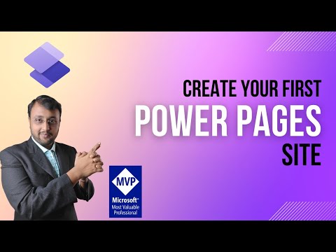 Create your First Power Pages Site | EP 01 Create your First Power Pages Site | EP 01