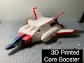 3D Printed Gundam Core Booster NWH Gundam